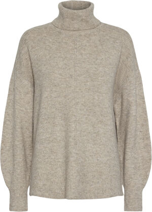 PCMALOU LS ROLLNECK KNIT NOOS BC