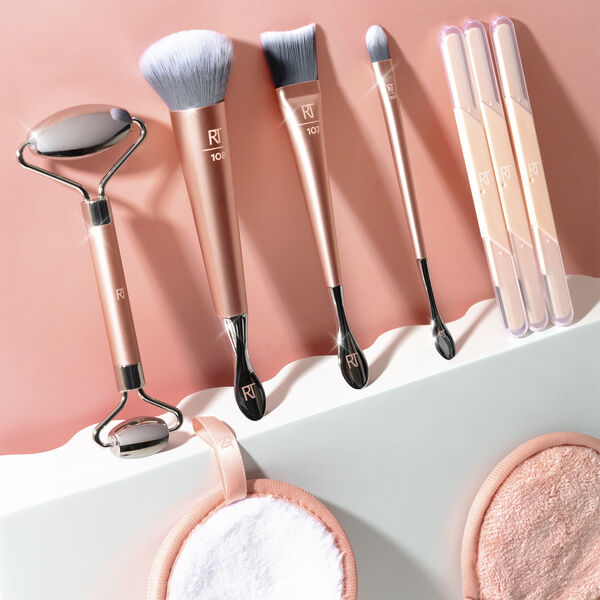 REAL TECHNIQUES FACE EYE JAR BRUSH