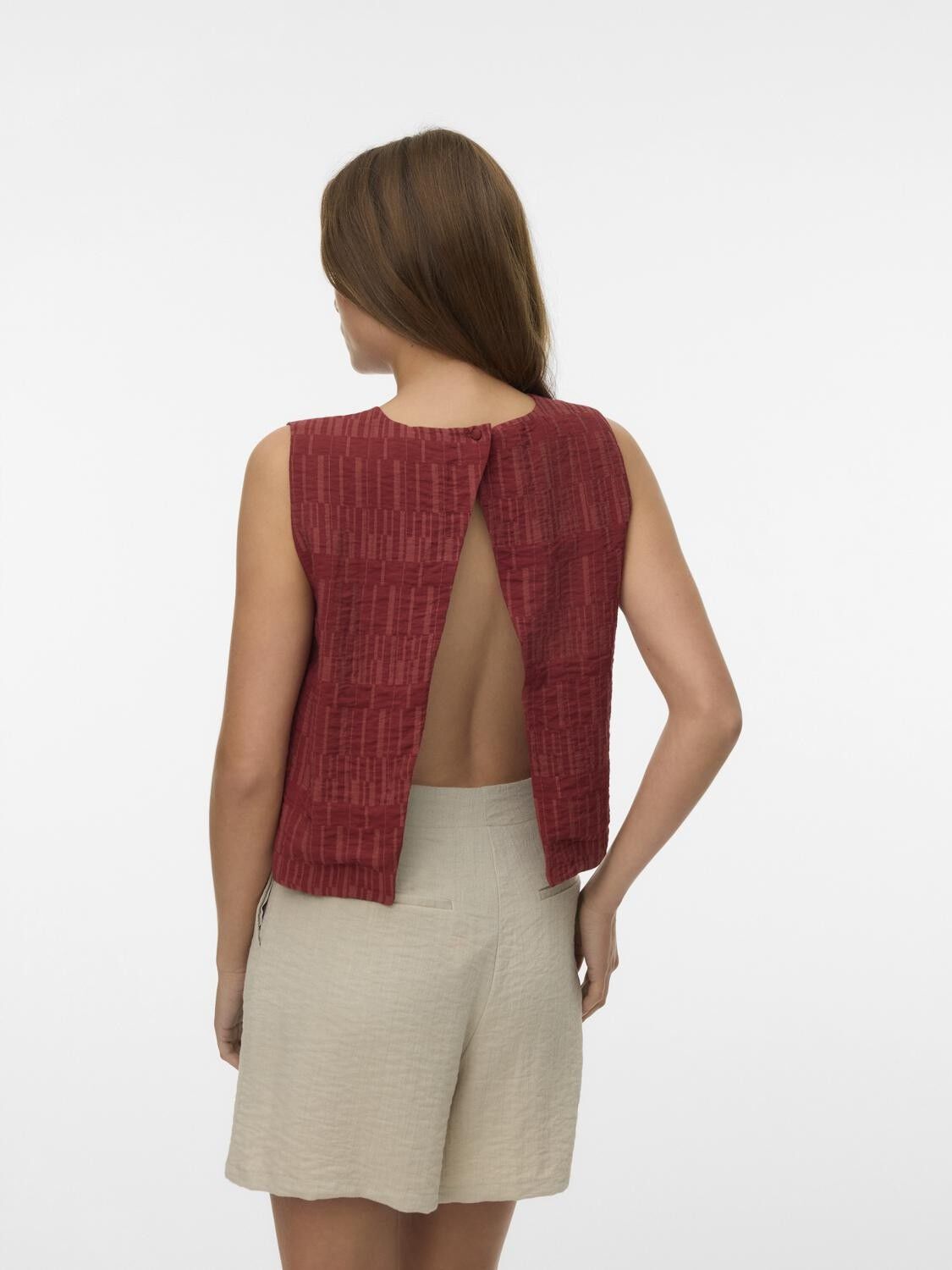 Awbeatrix Sl O-Neck Short Top