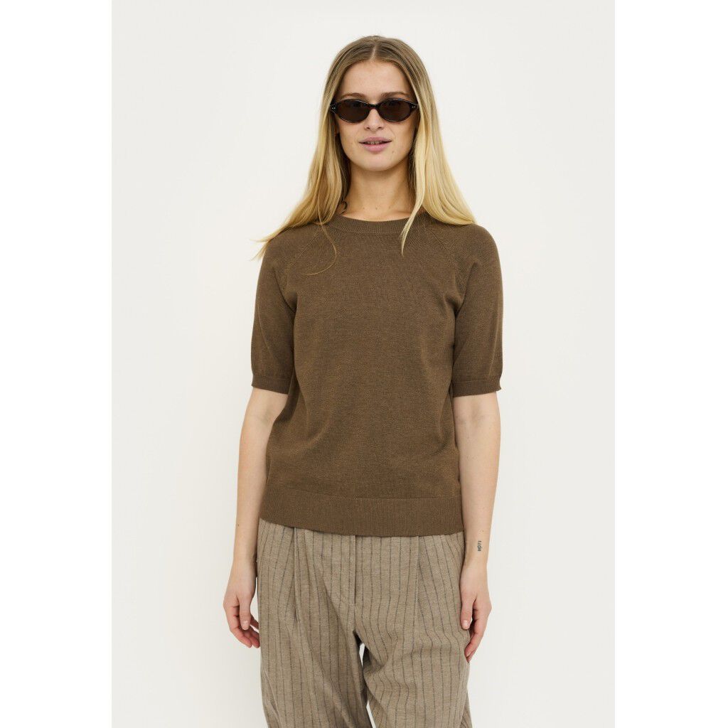 SRMarla ss O-neck knit