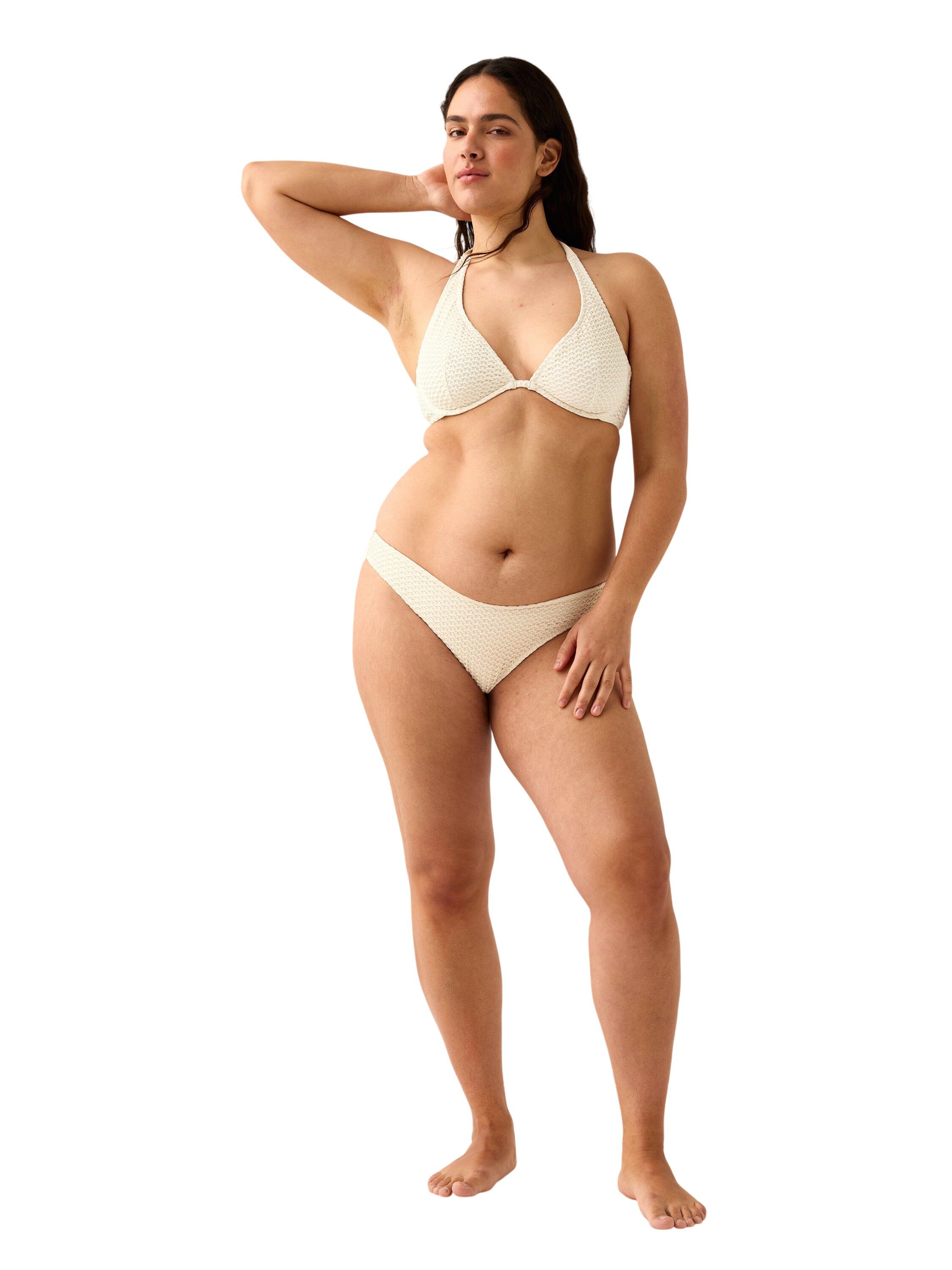 Upolstret bikini-bh i heklet look m
