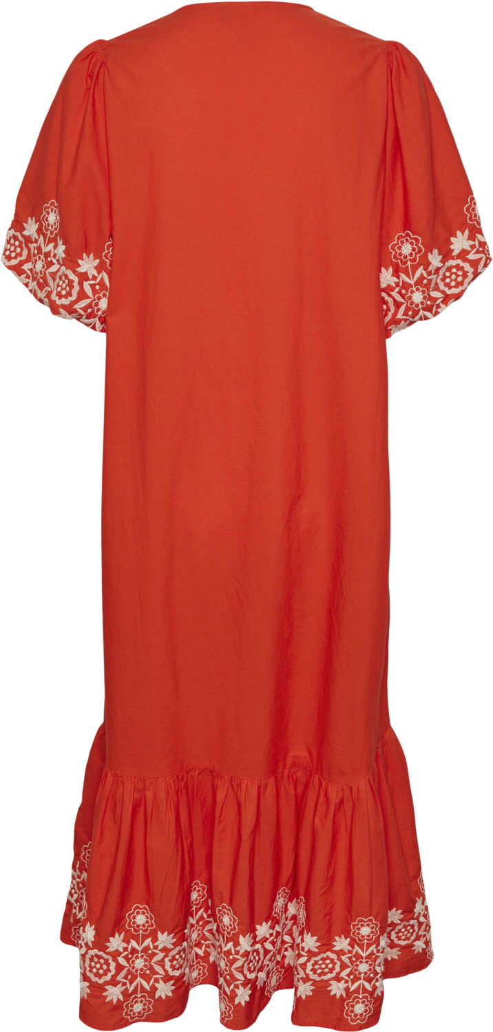 YASFIESTA 2/4 EMBROIDERY DRESS S. -