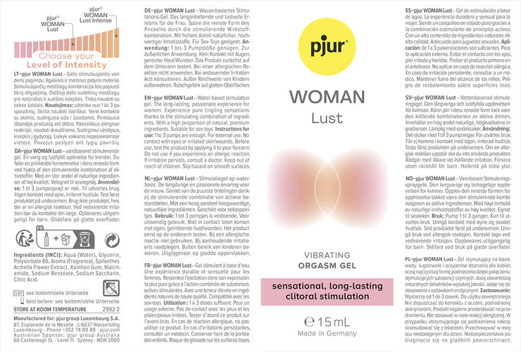 pjur WOMAN Lust