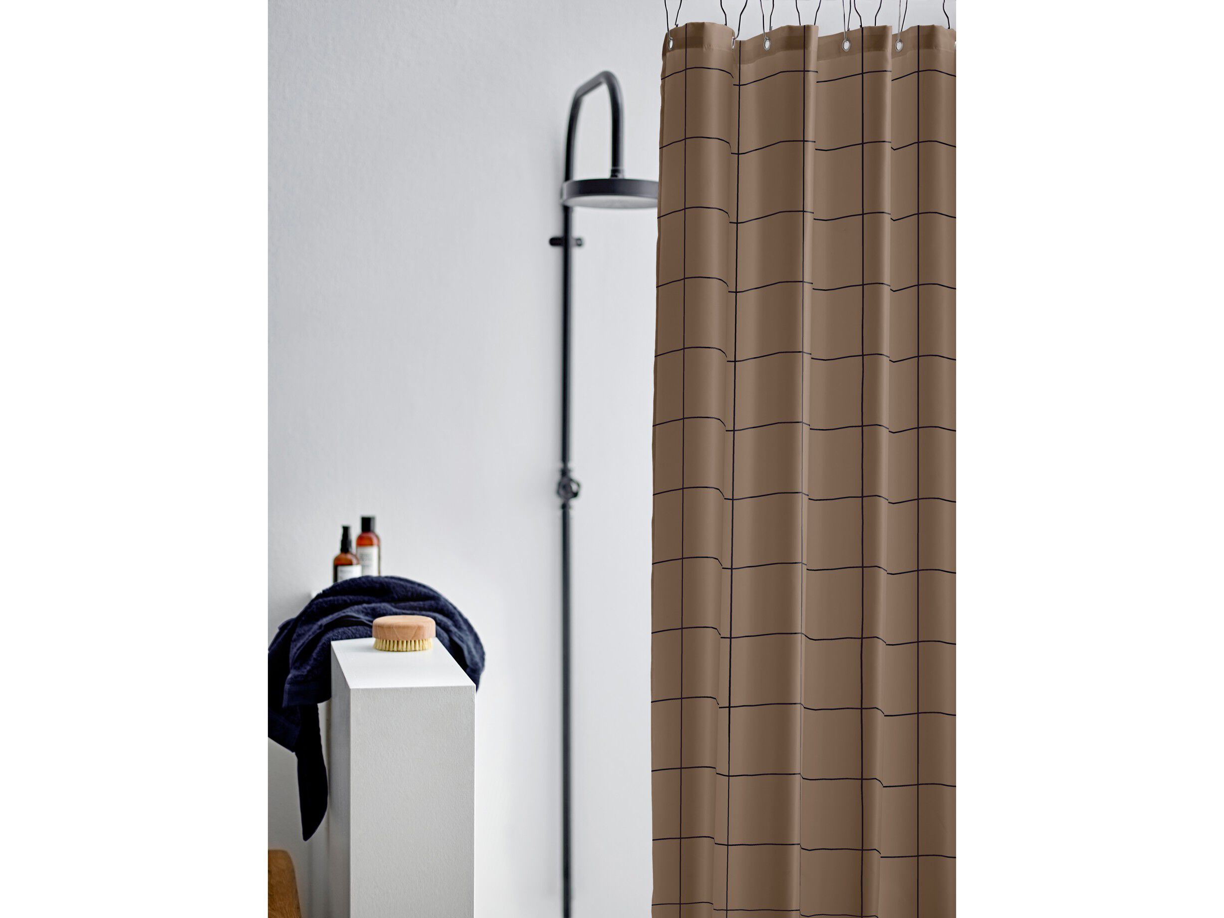 Dusjforheng 180x200 Vista Warm Taupe