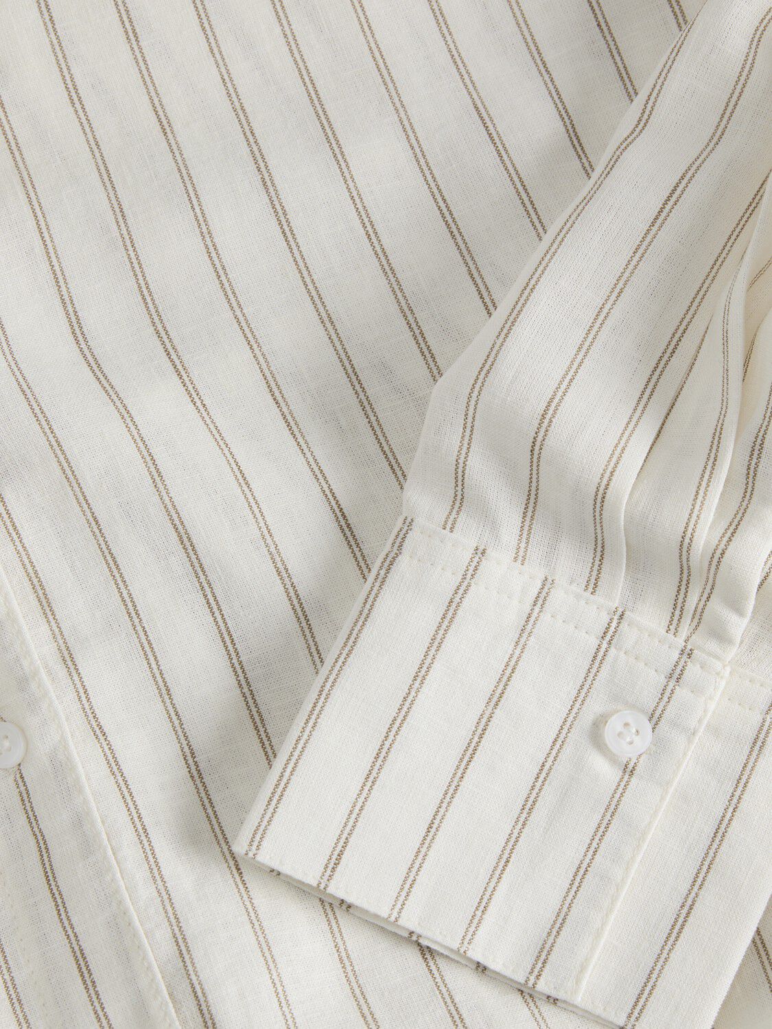 Jxalmira Linen Blend Ls Shirt Wvn Ln