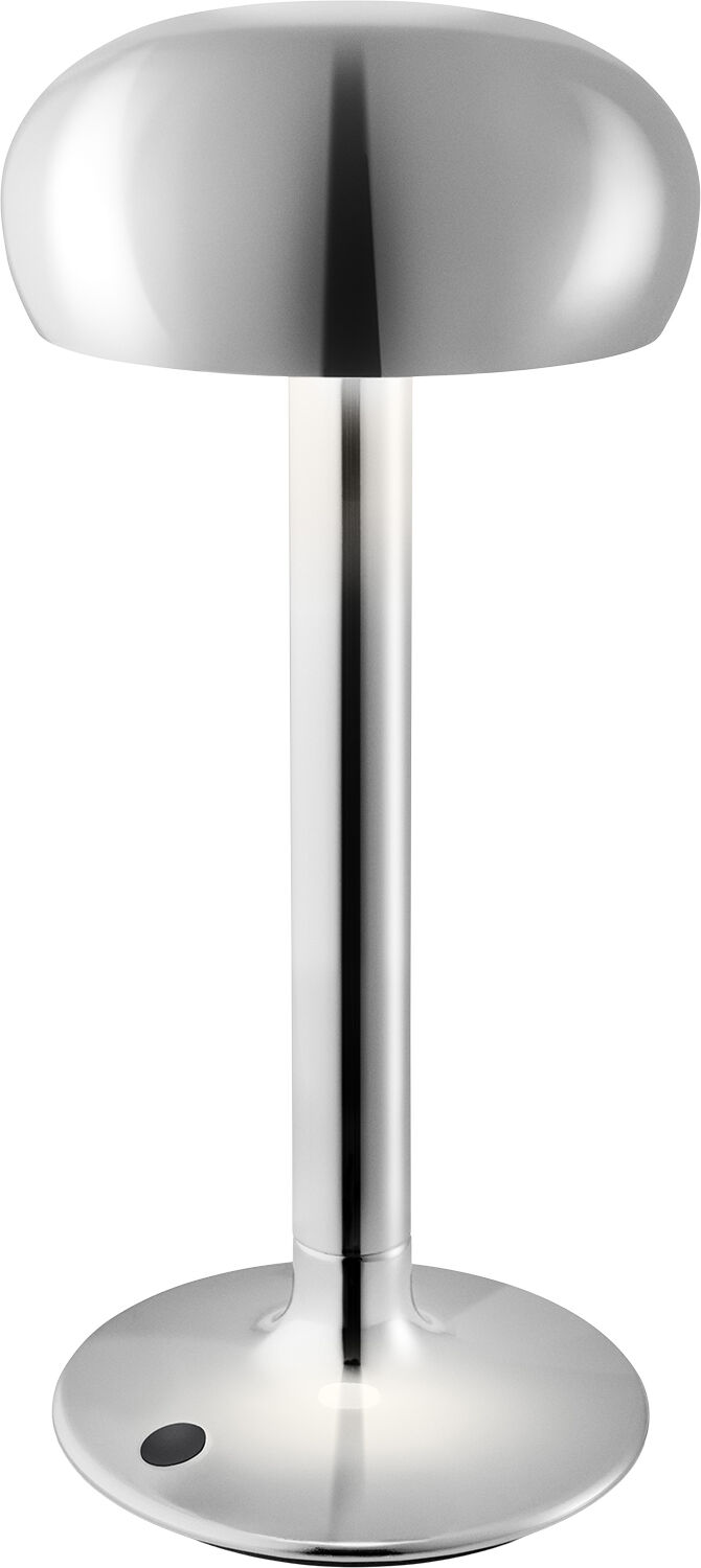 Emendo LED batterilampe Chrome