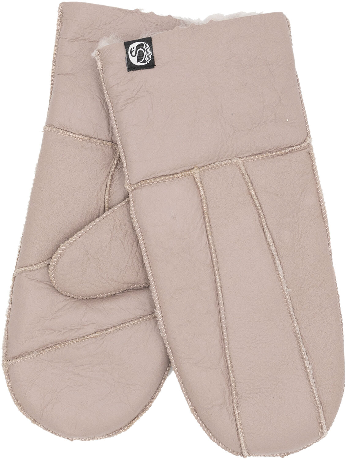 No Waste Sheepskin Napa Gloves Light Pink