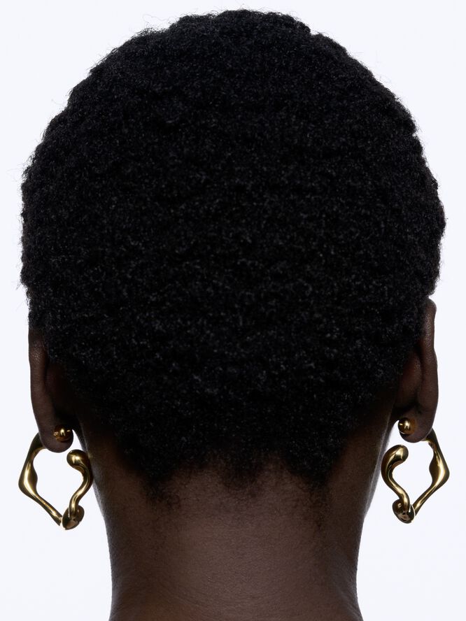 Splash Hoop Small Gold