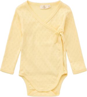 POINTELLE HEART CROSSOVER BODY LS