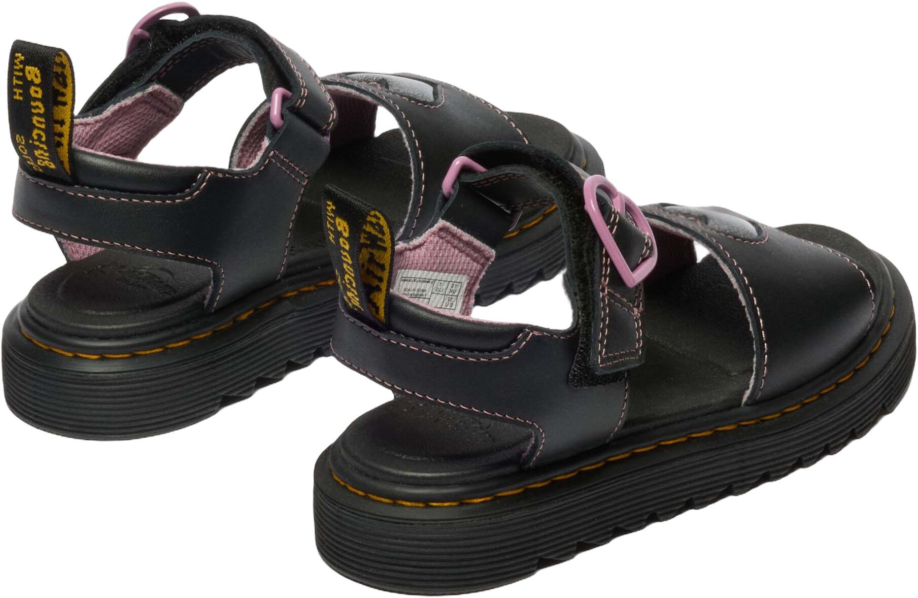 Marlowe Hearts Ii J Black Lucido+Nebula Glitter