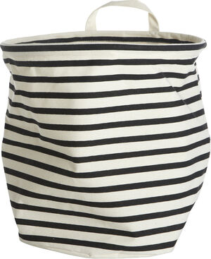 Oppbevaringsglass, Stripes, Svart/Hvit