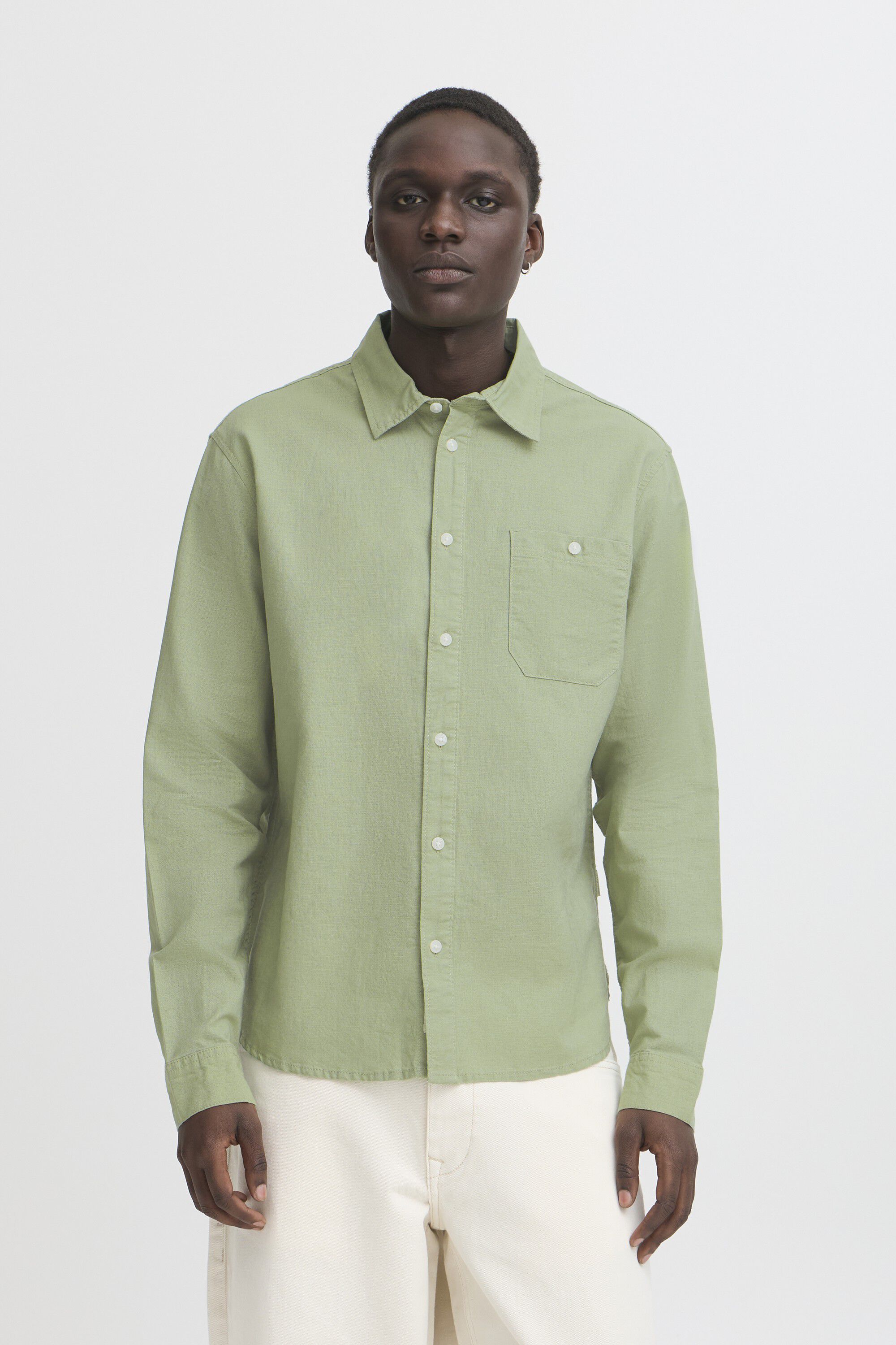 BHBAY linen LS shirt PP NOOS