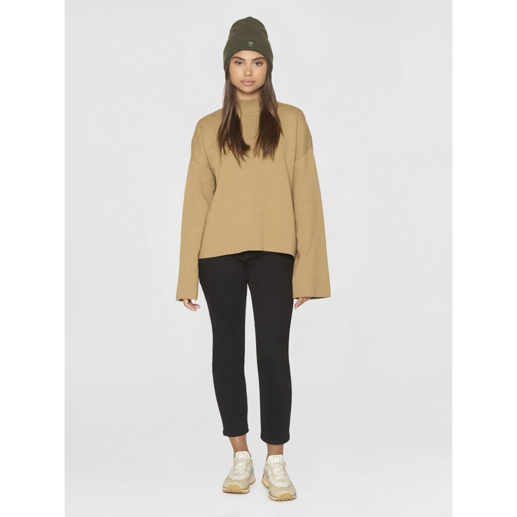 LEAF organic wool beanie - GOTS