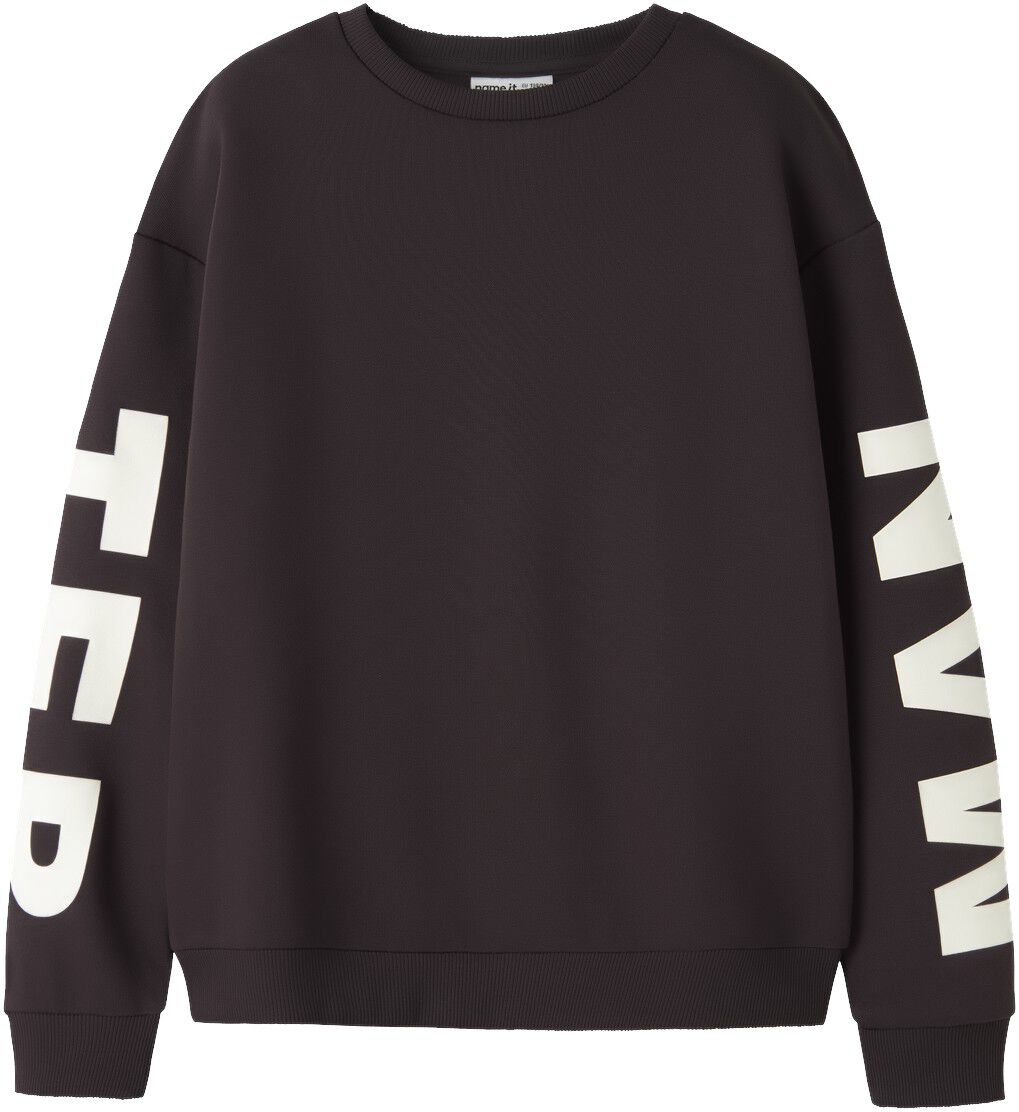 Nkfnokki Ls Rlx Sweat Bru
