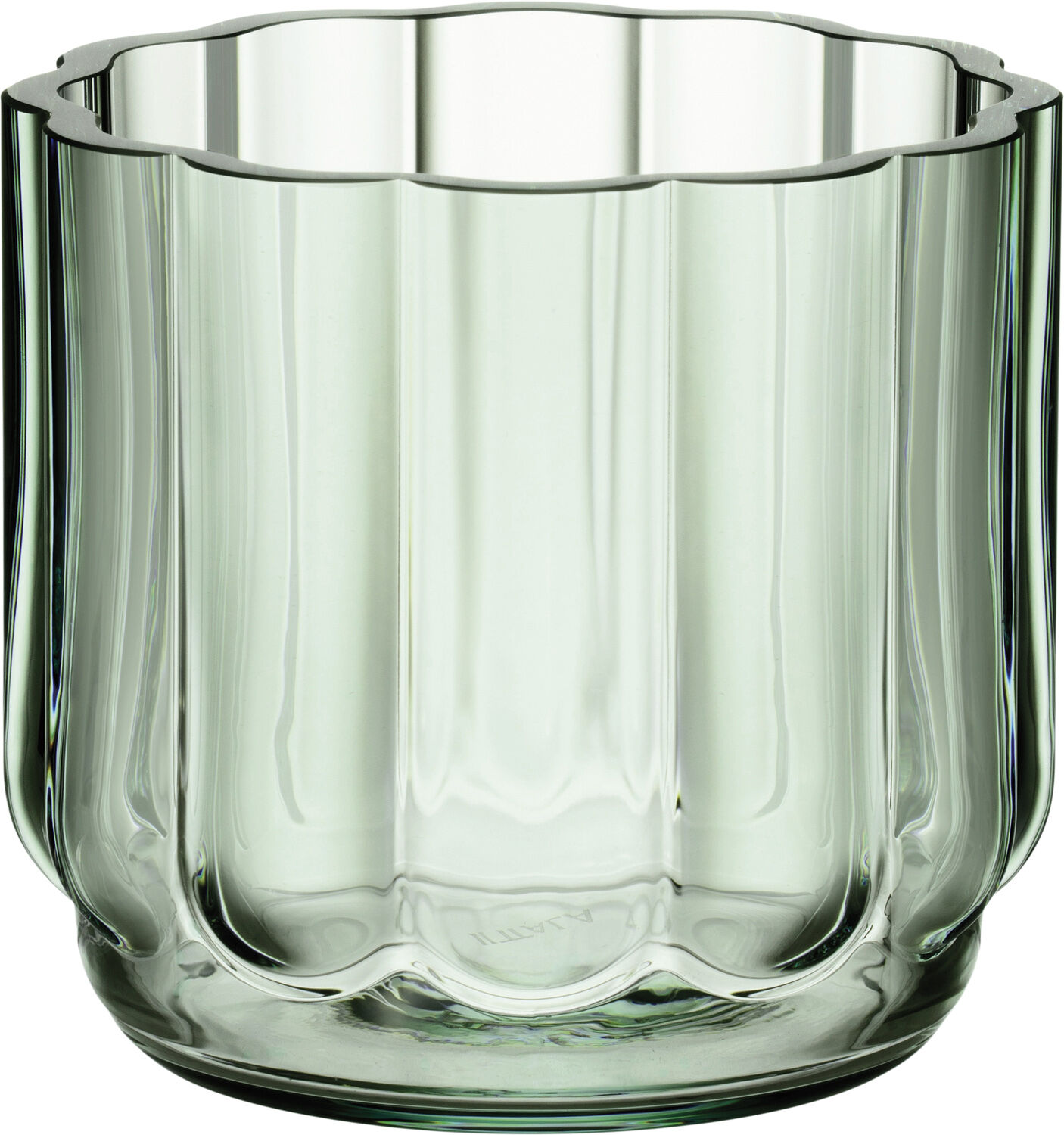 Play dekorativ sk&aring;l 9 cm lysegr&oslash;n