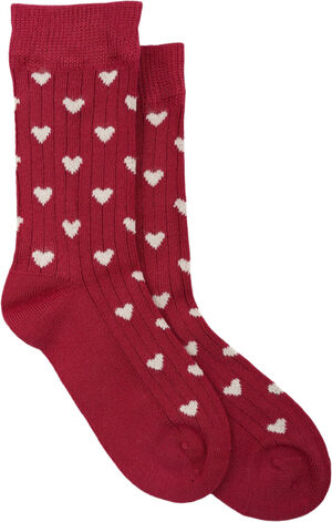MiniPop&reg; Bamboo Heart Socks