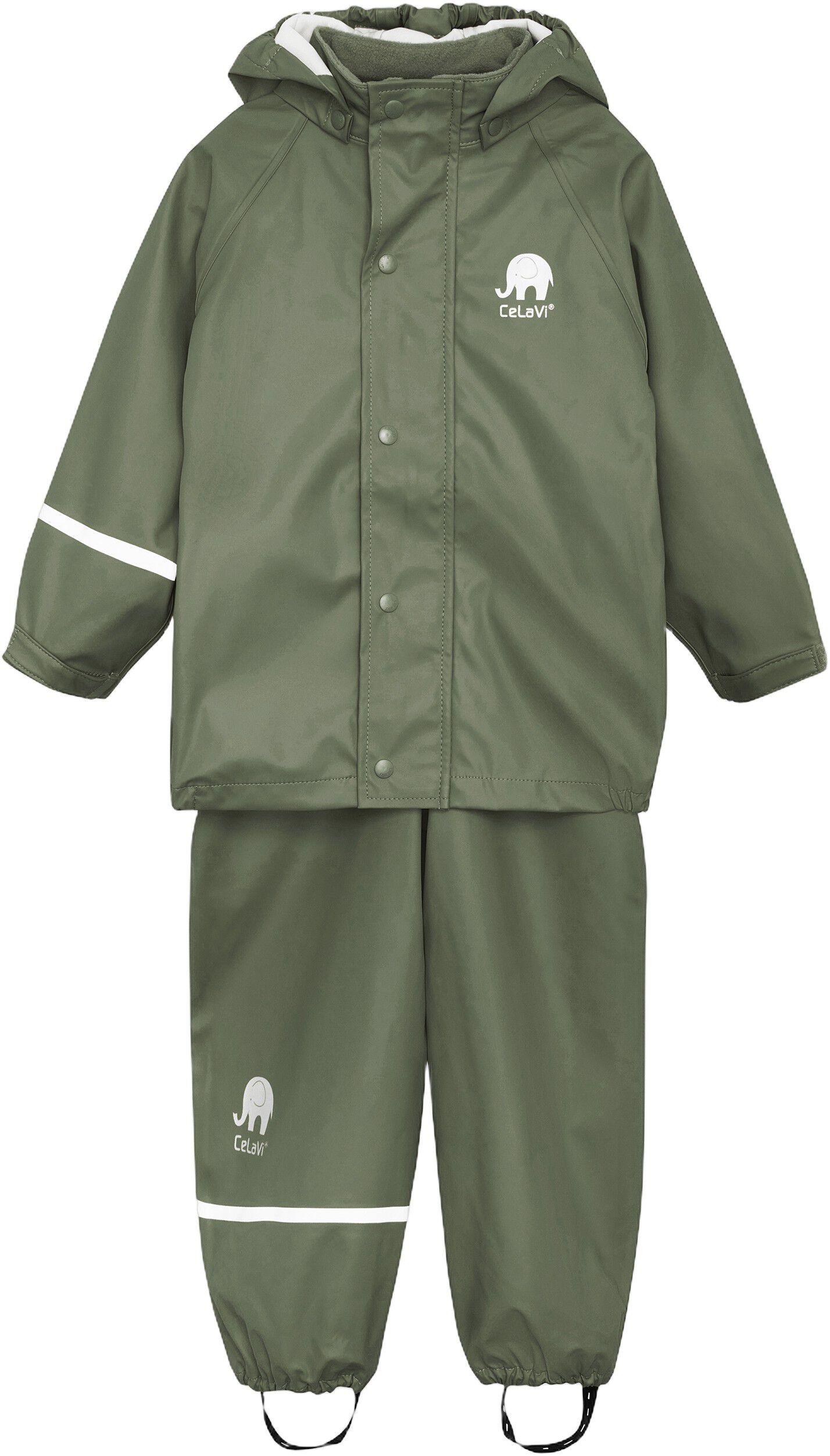 Basic Rainwear Set -Solid Pu