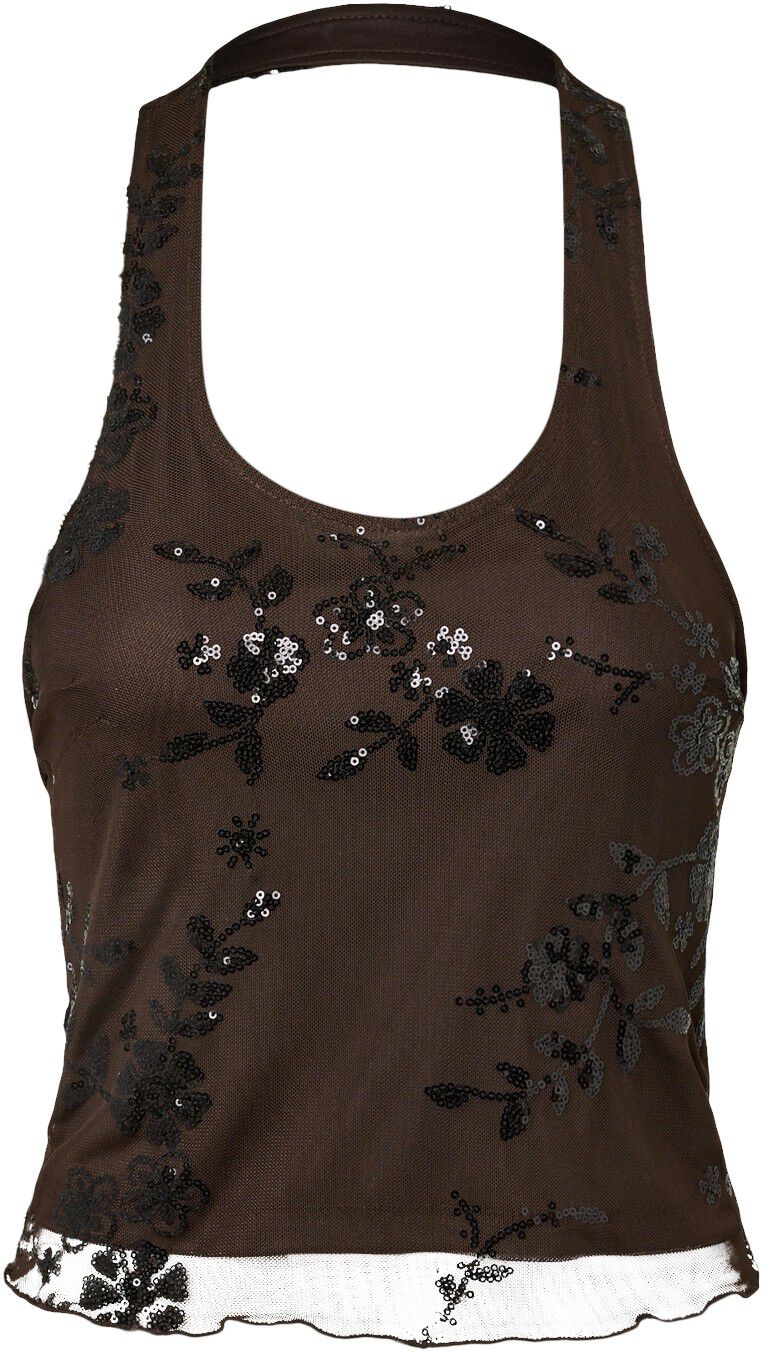 Pcevita Halterneck Top Jrs Bc