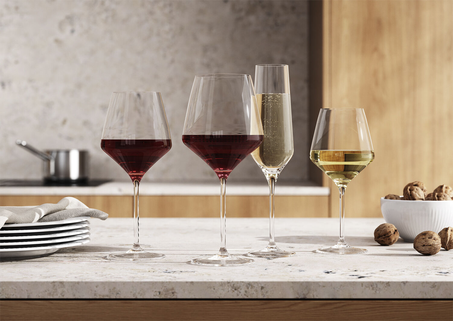 LN Vinglas Hvidvin 6 stk