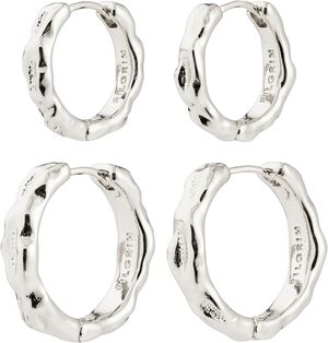 DARBY øreringe sølvbelagt