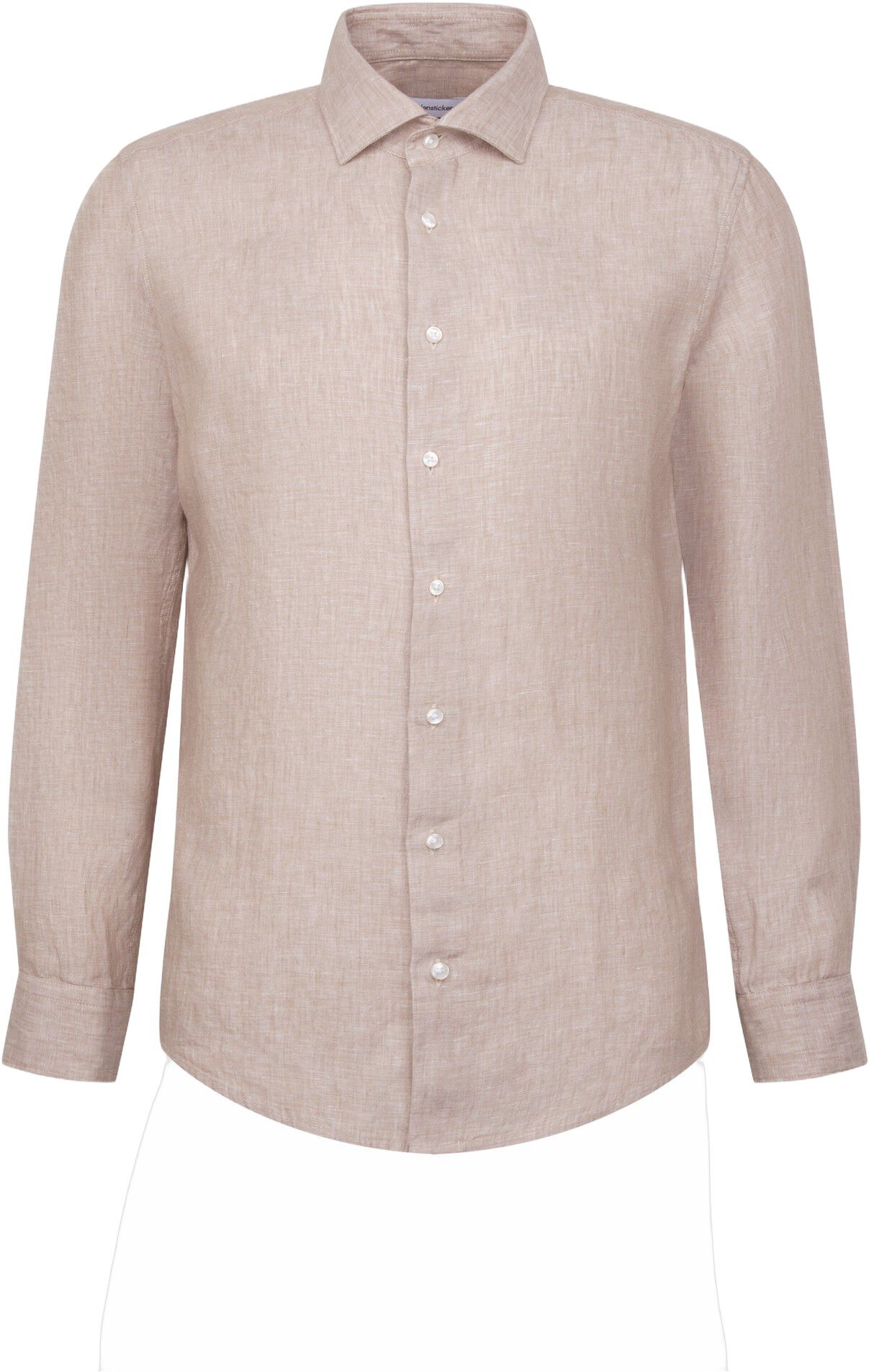 Linen shirt Slim 1/1 Kent-Collar Uni