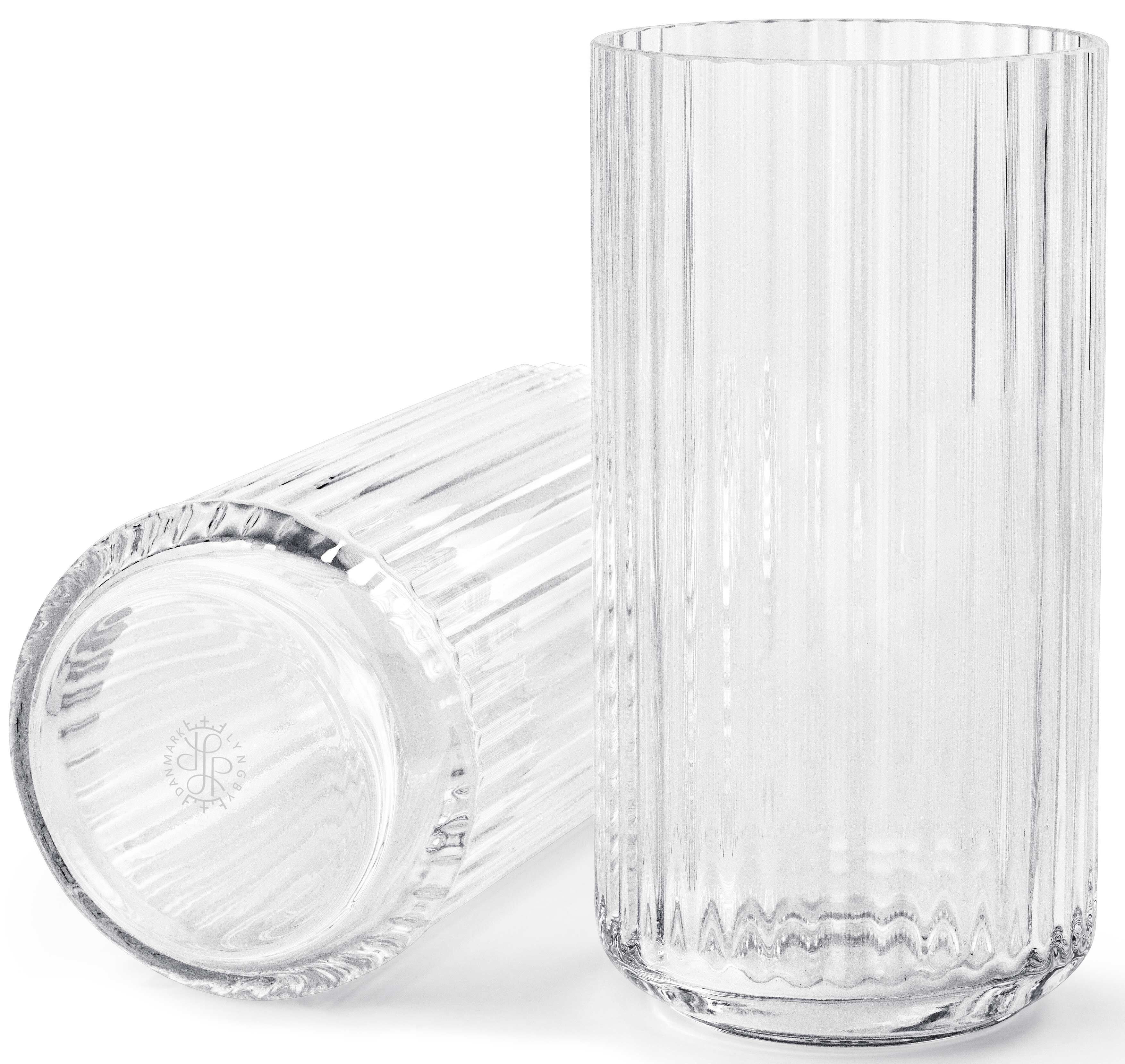 Lyngbyvasen glas klar