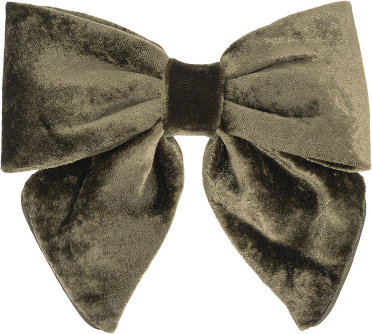 Luxury Bow Silk Forest green