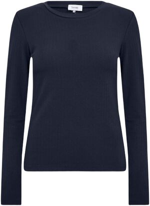 LR-NEDDIE 4 T-shirt Mørk blå