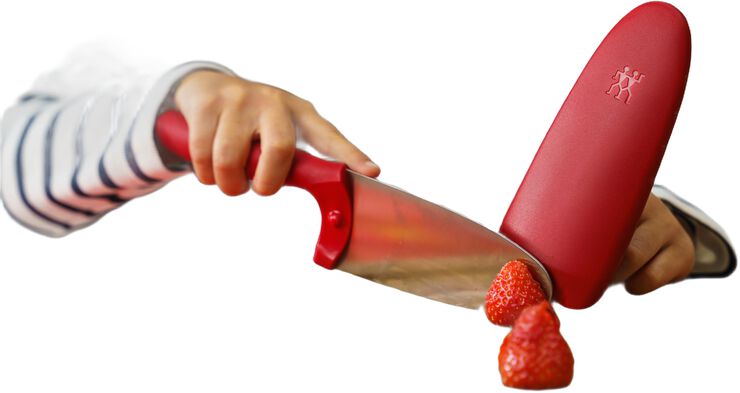 Twinny Kokkekniv, 10 cm rød