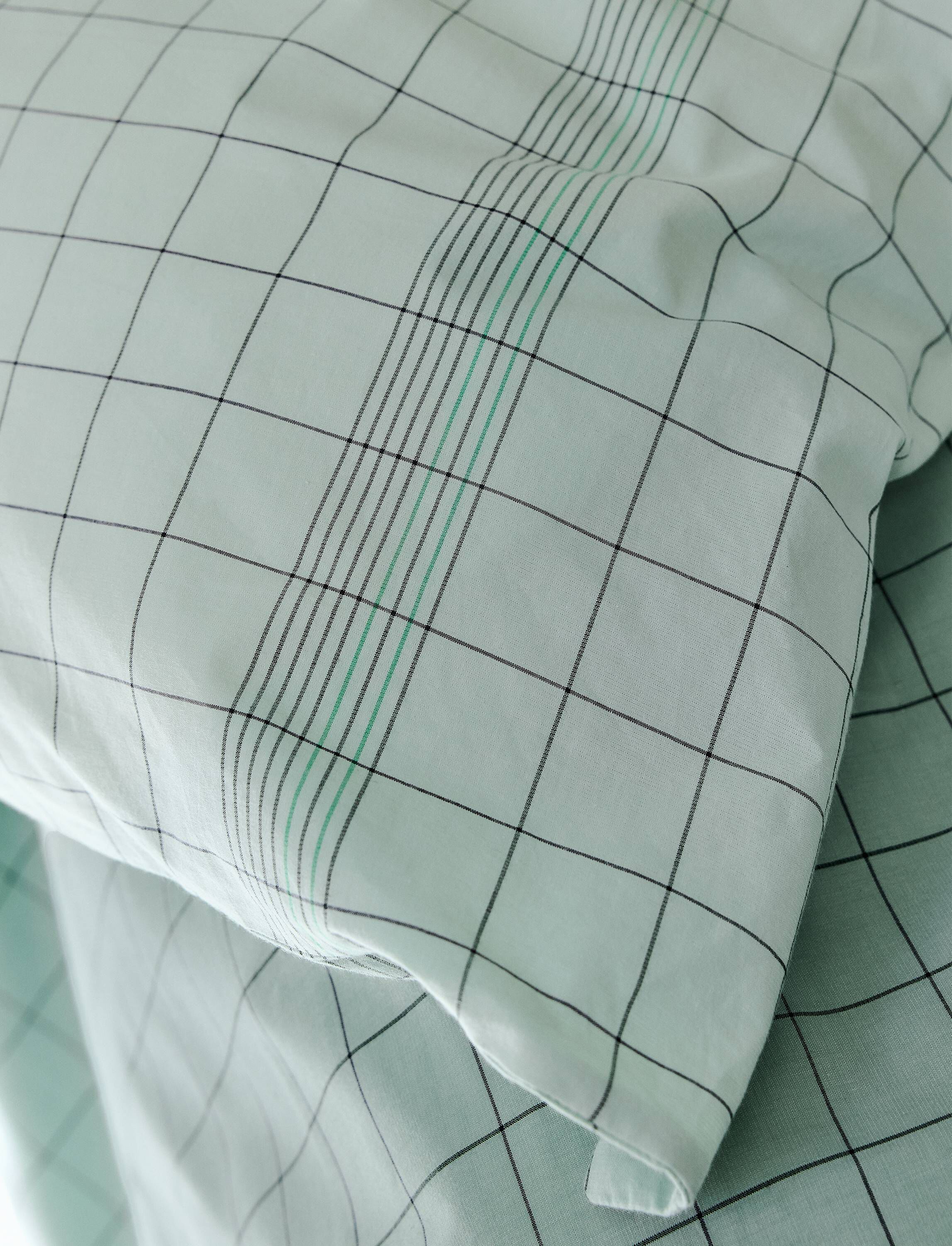 Vibeke Klint senget&oslash;y 140x200 cm/50x70 cm green