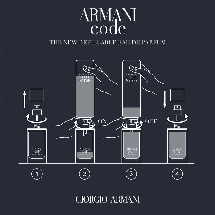 Giorgio Armani Code Eau de Parfum 150ml Refill