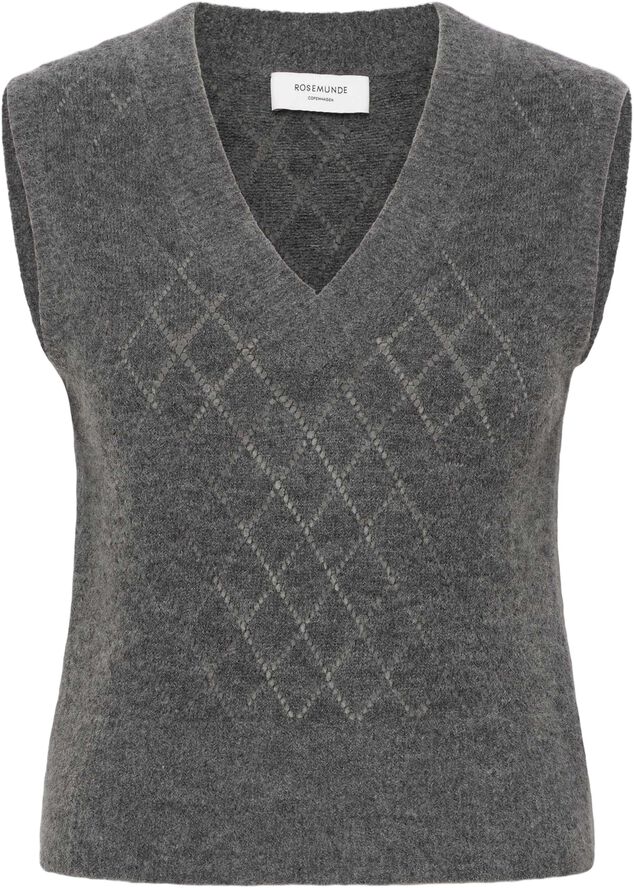 RWAida Alpaca SL V-neck Vest