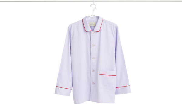 Outline Pyjama L/S Shirt-XS/S-Laven