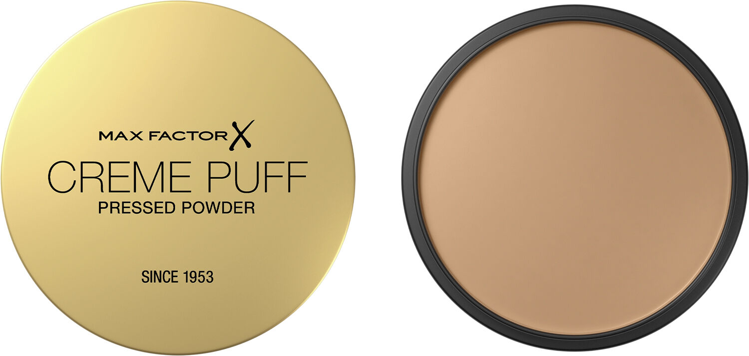 Max Factor Creme Puff Pressed Compact Powder, 041 Medium Beige, 14 g