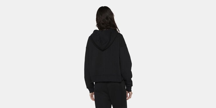 OAKPORT ZIP HOODIE W BLACK