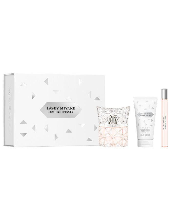 Gift Set Lumi&egrave;re d'Issey EdP 50 ml + Body Lotion 50 ml + EdP Spray 10