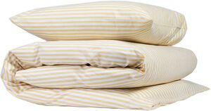 Percale stripe 140x200cm 180TC Straw