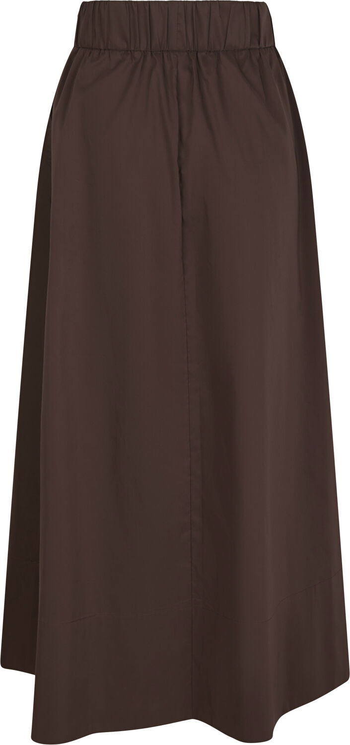 Yara Long Poplin Skirt