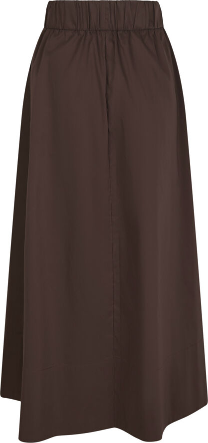 Yara Long Poplin Skirt