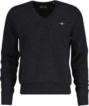EXTRAFINE LAMBSWOOL V-NECK