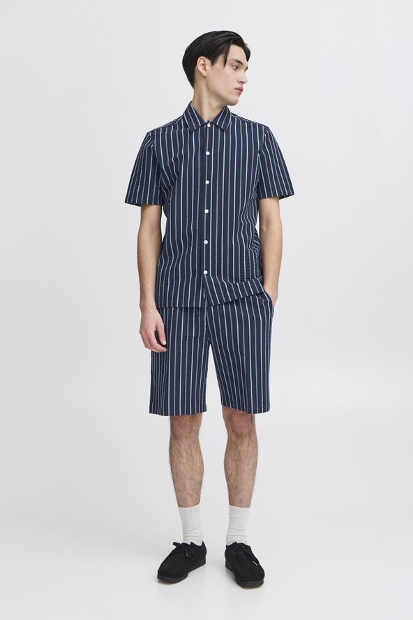 CFKAI 0204 SS striped seersucker sh