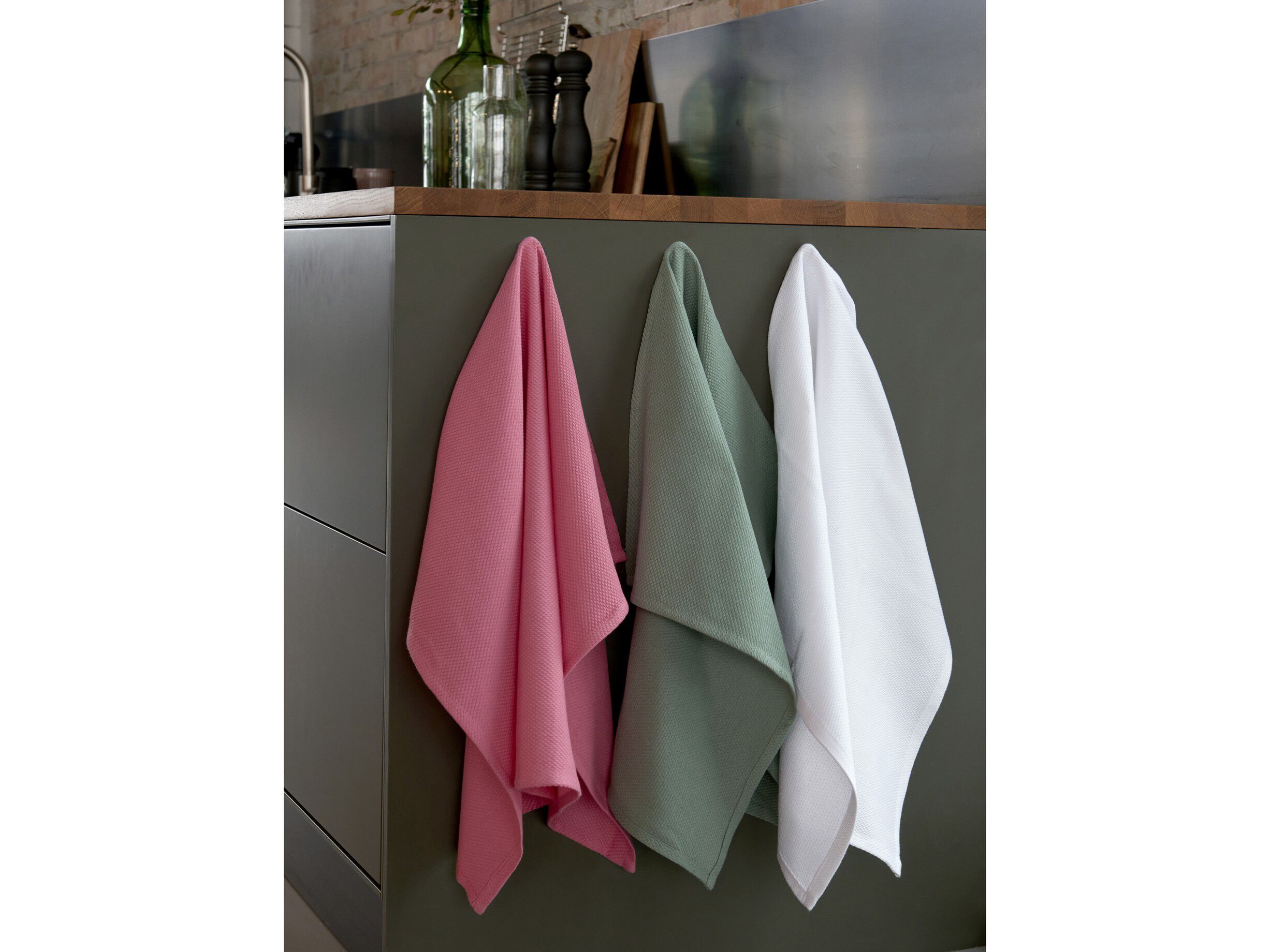 Kj&oslash;kkenh&aring;ndkle Diamond 50x70 cm Hvit