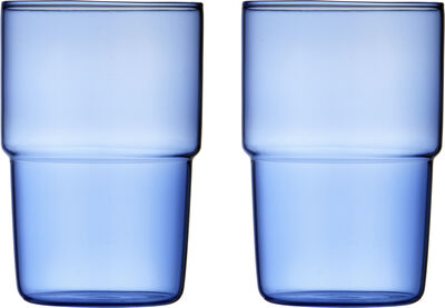 Drikkeglass Torino 40 cl 2 stk. Blå