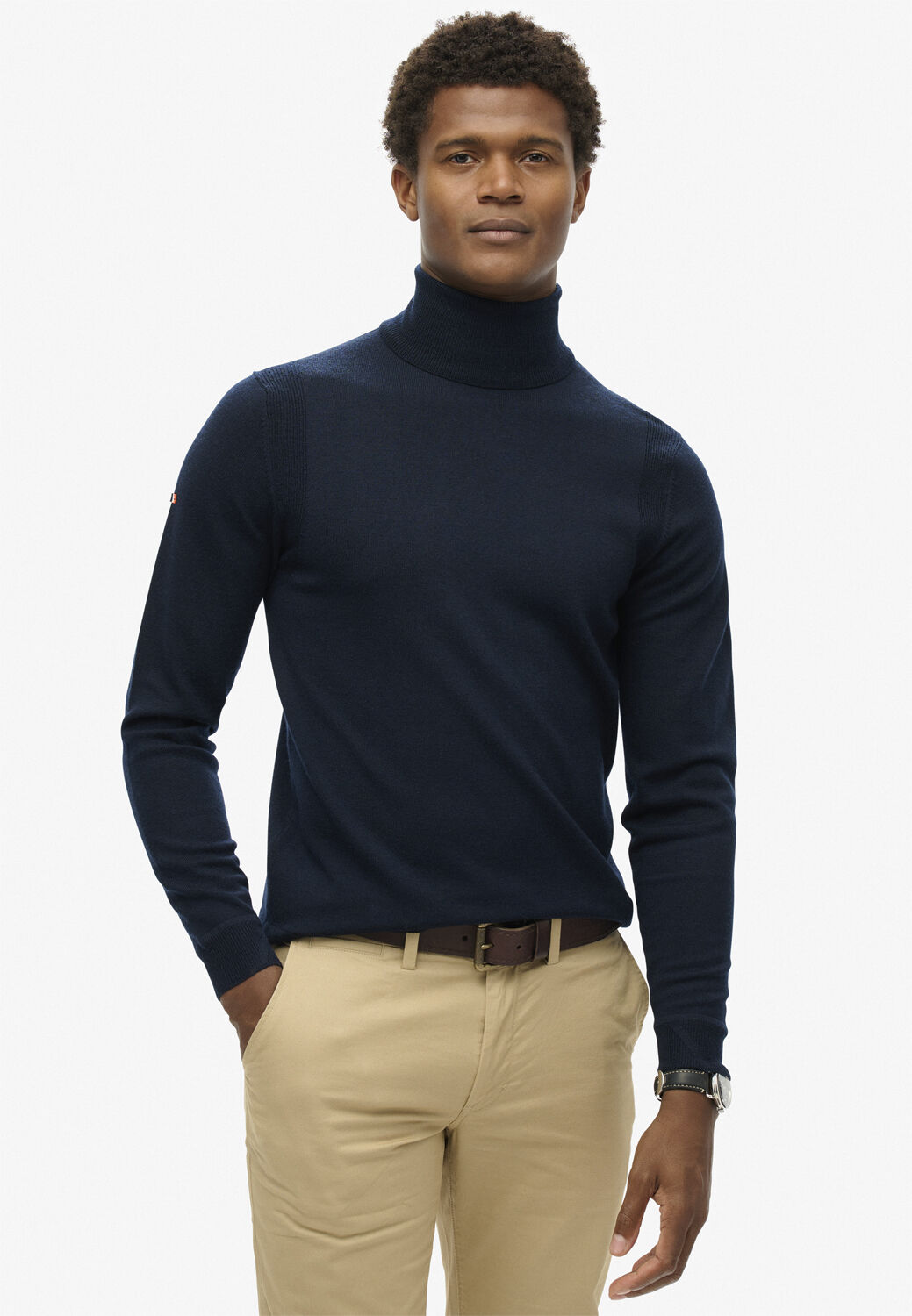 MERINO ROLL NECK JUMPER