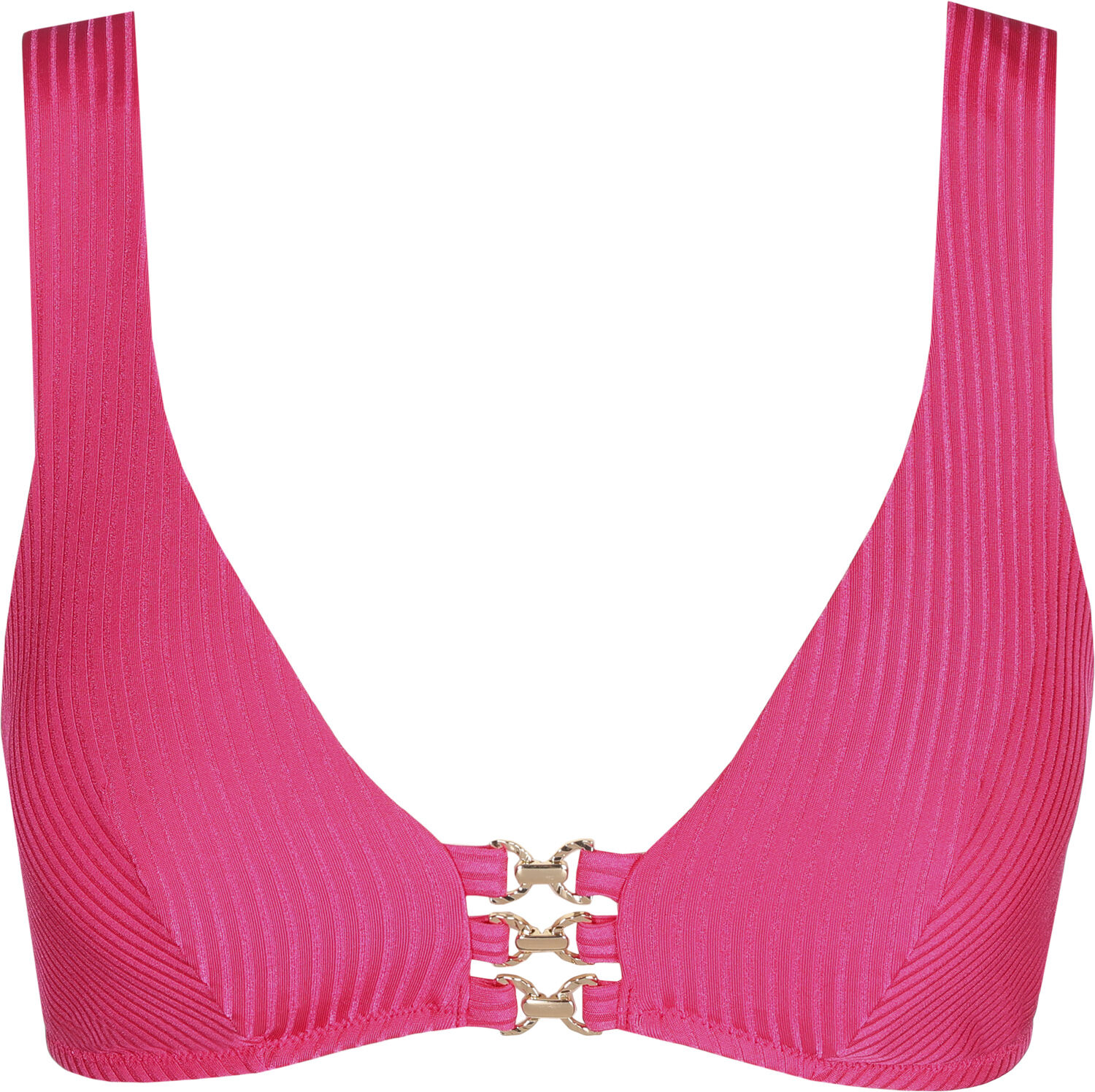 Emly trekantet bikinitop med vattering