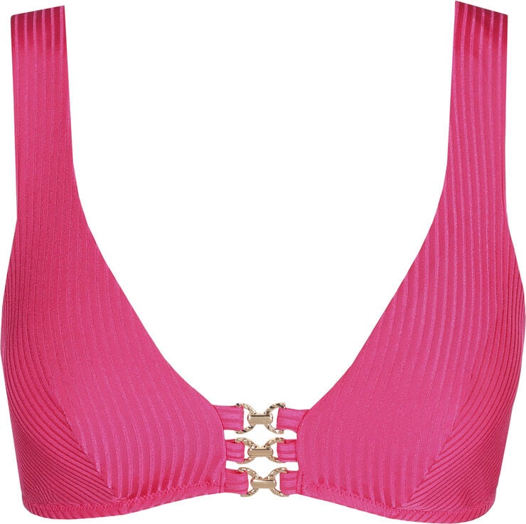 Emly trekantet bikinitop med vattering