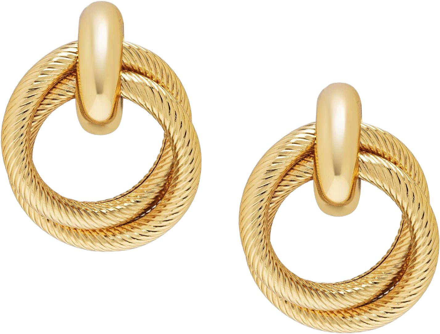 Women's Double Hoop Earrings