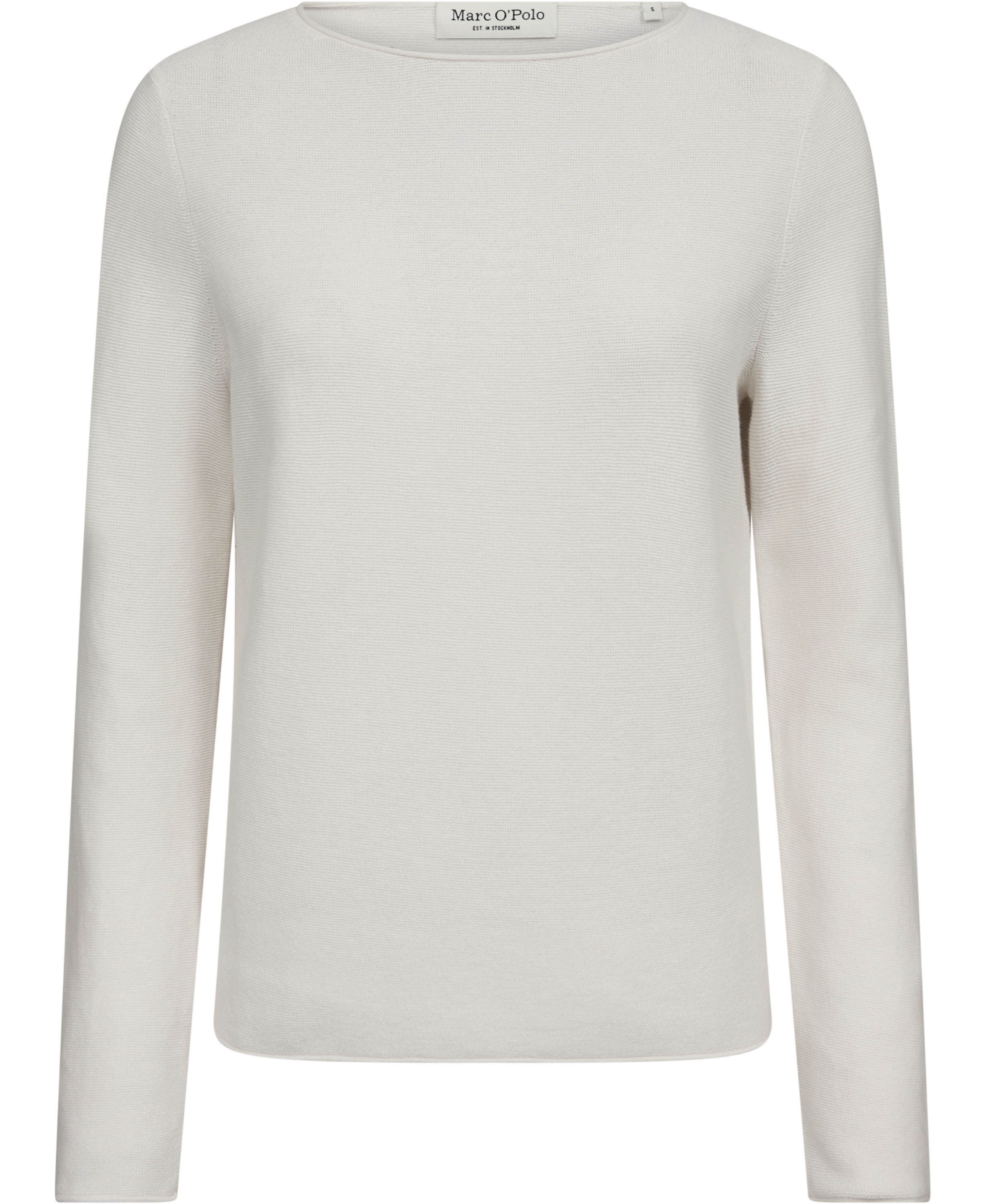 Pullover, longsleeve, boat neck