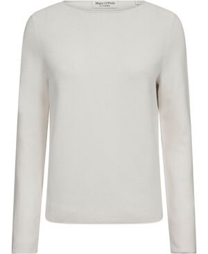 Pullover, longsleeve, boat neck