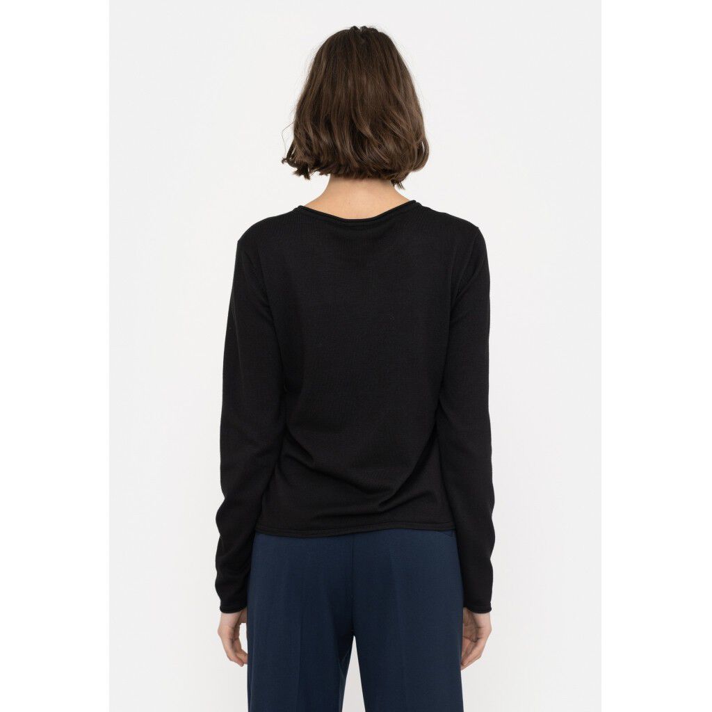 SRMarla O-Neck Roll Edge knit